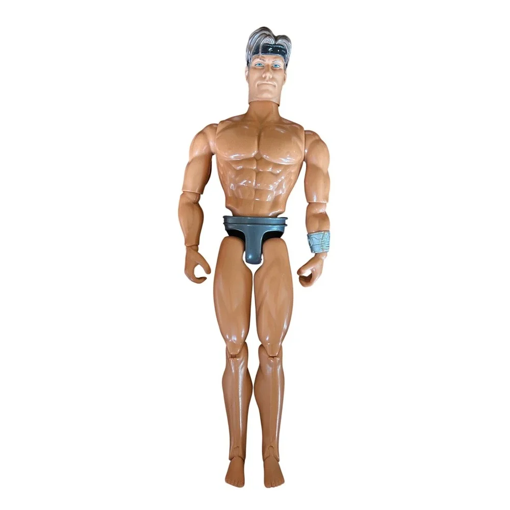 Vintage 1998 Mattel Max Steel Action Figure Muscular Articulated 12‎ inch Toy